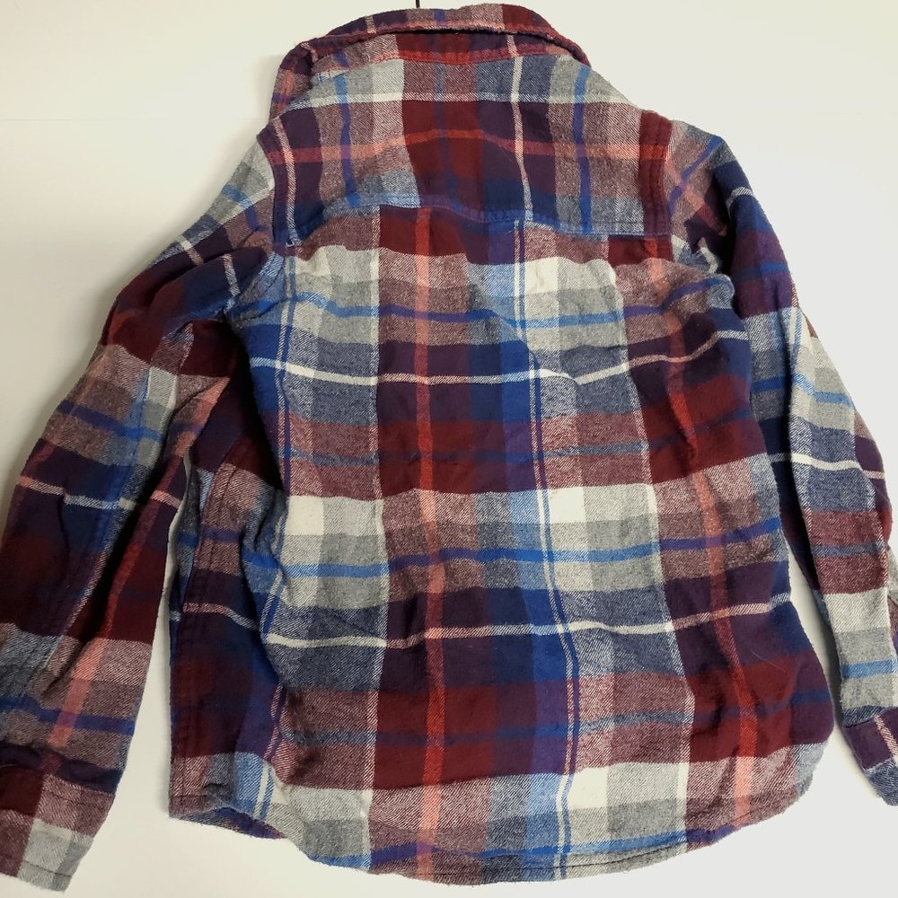OshKosh B'Gosh Boys Flannel Long Sleeve Shirt Size